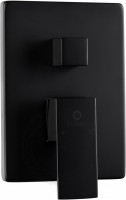 Душевая система скрытого монтажа FILARETE Fing FL1040 (Черный матовый)