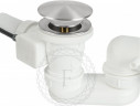Сифон для ванны полуавтоматический FILARETE FL80 (Никель)