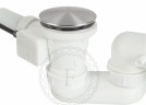 Сифон для ванны полуавтоматический FILARETE FL80 (Никель)