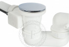 Сифон для ванны полуавтоматический FILARETE FL80 (Хром)