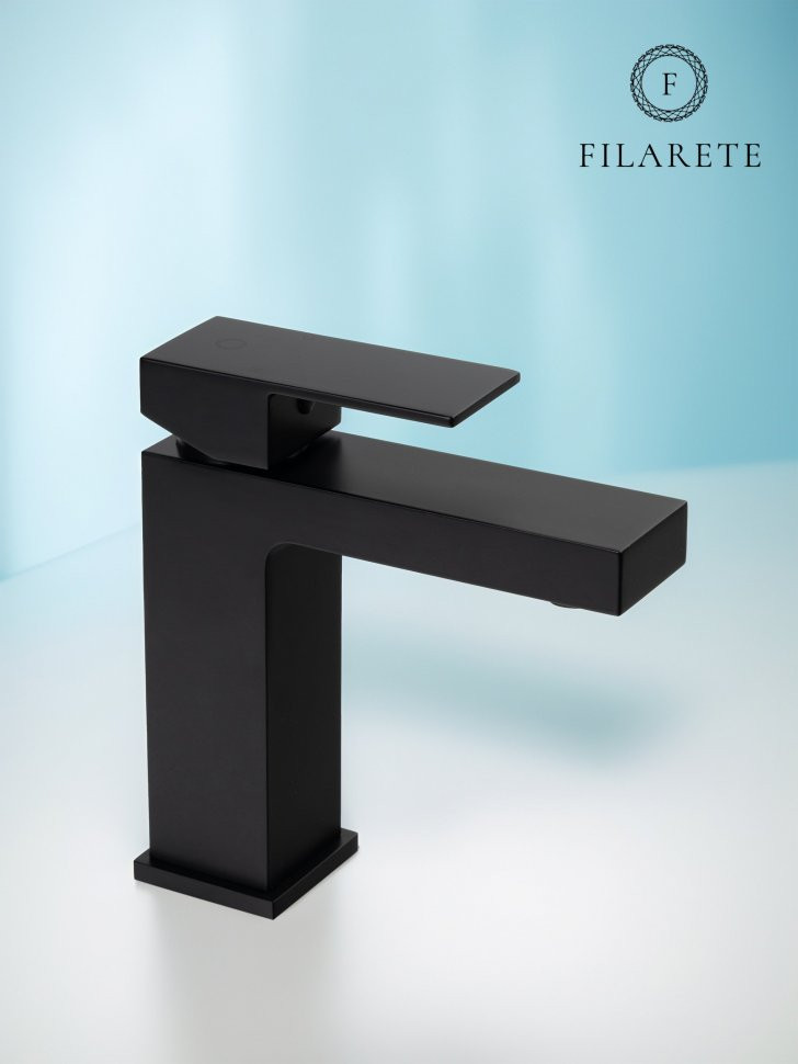 Cмеситель для раковины FILARETE Fing FL5040 (Черный матовый)