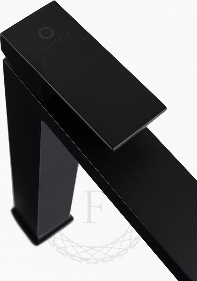 Cмеситель для раковины FILARETE Fing FL6040 (Черный матовый)
