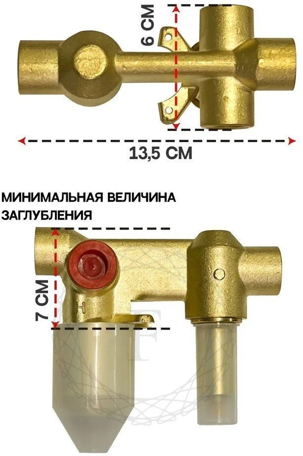 Душевая система скрытого монтажа FILARETE Roun FL1022 (Матовое золото)