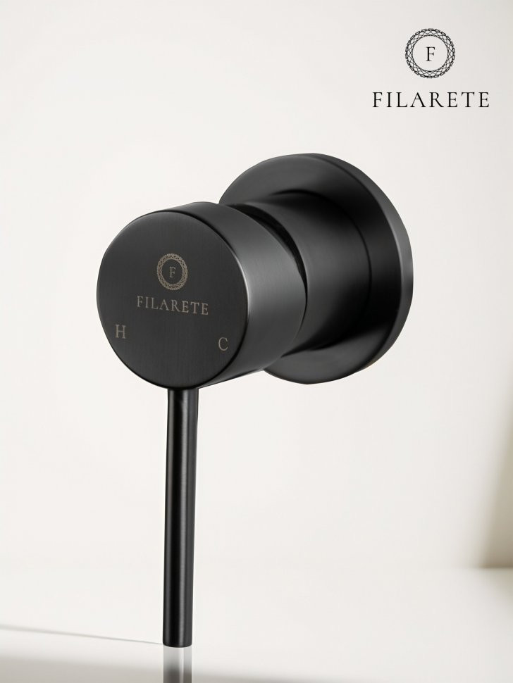 Cмеситель для раковины FILARETE Roun FL4020 (Графит)