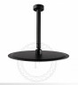 Душевая система скрытого монтажа FILARETE Roun FL1022 (Черный матовый)