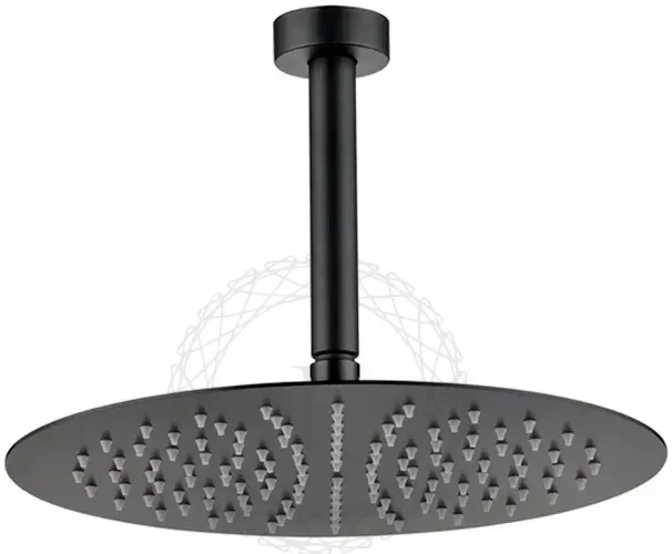 Душевая система скрытого монтажа FILARETE Roun FL1022 (Черный матовый)