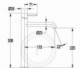 Cмеситель для раковины FILARETE Roun FL6020 (Матовое золото)