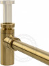 Сифон для раковины FILARETE FL70 (золотой брашированный)