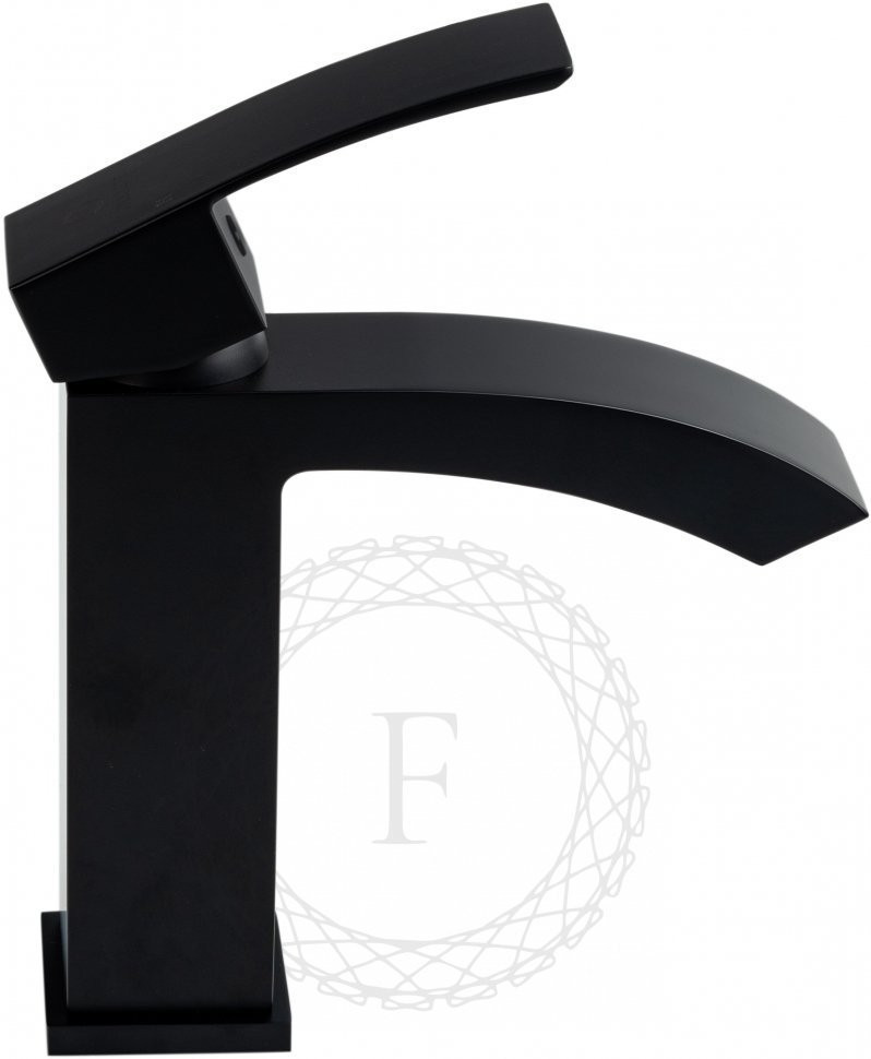 Cмеситель для раковины FILARETE Waterfall FL5010 (Черный матовый)