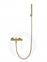 Смеситель для ванны с душем FILARETE Roun FL2120 (Золото матовый)